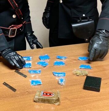 pusher arrestato