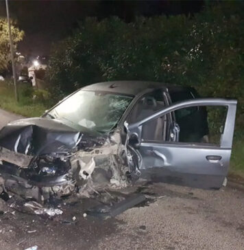 incidente auto ardea