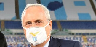 Presidente della Lazio Claudio Lotito