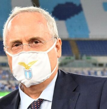 Presidente della Lazio Claudio Lotito