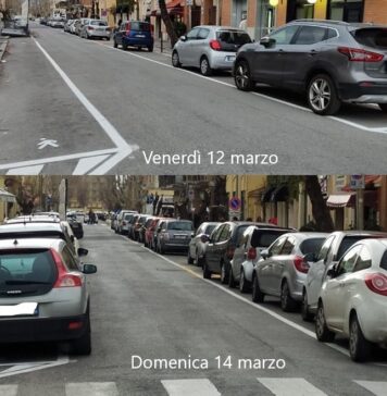 percorsi pedonali via Rutilio Namaziano