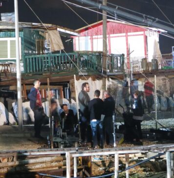 Rocco Schiavone, le scene di Fiumicino