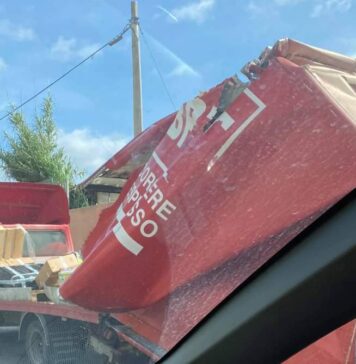 incidente ponte via di malafede camion