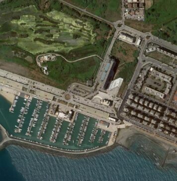 quadrante interessato dal triathlon