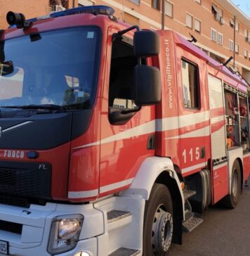 vigili del fuoco palidoro