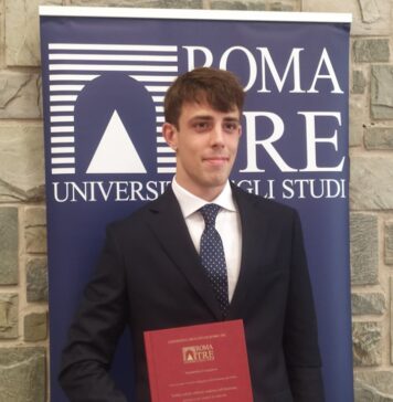 Giacomo Dieci prima laurea di Ostia