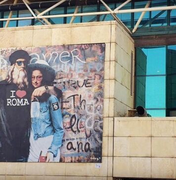 street art adr leonardo da vinci fiumicino a second renaissance