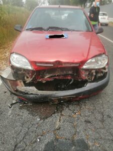 Ostia, incidente frontale tra una moto e un'auto: un ferito al Grassi 2