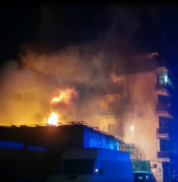 incendio ex centro sportivo