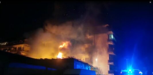 incendio ex centro sportivo