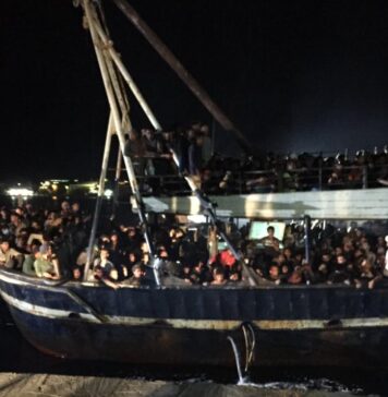 migranti a Lampedusa 27 settembre