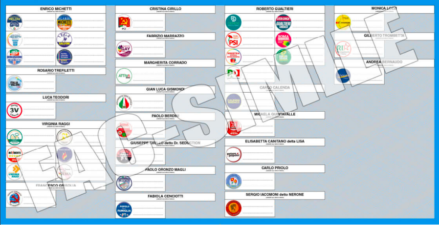 Elezioni amministrative di Roma, istruzioni per il voto 1
