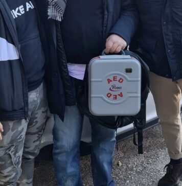 defibrillatore recuperato