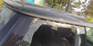 ostia auto vandalizzate