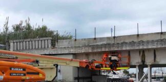 ponte scafa lavori