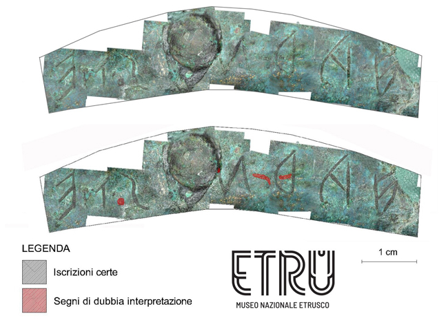 Harnste, il ritorno del guerriero etrusco: il suo nome emerge sull'elmo dopo 2400 anni 3