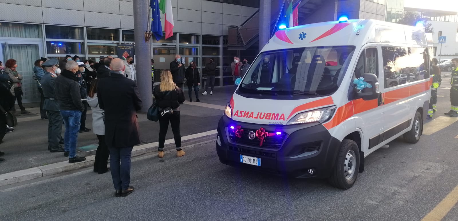 Fiumicino, una nuova ambulanza per l'area nord del Comune (VIDEO) 1