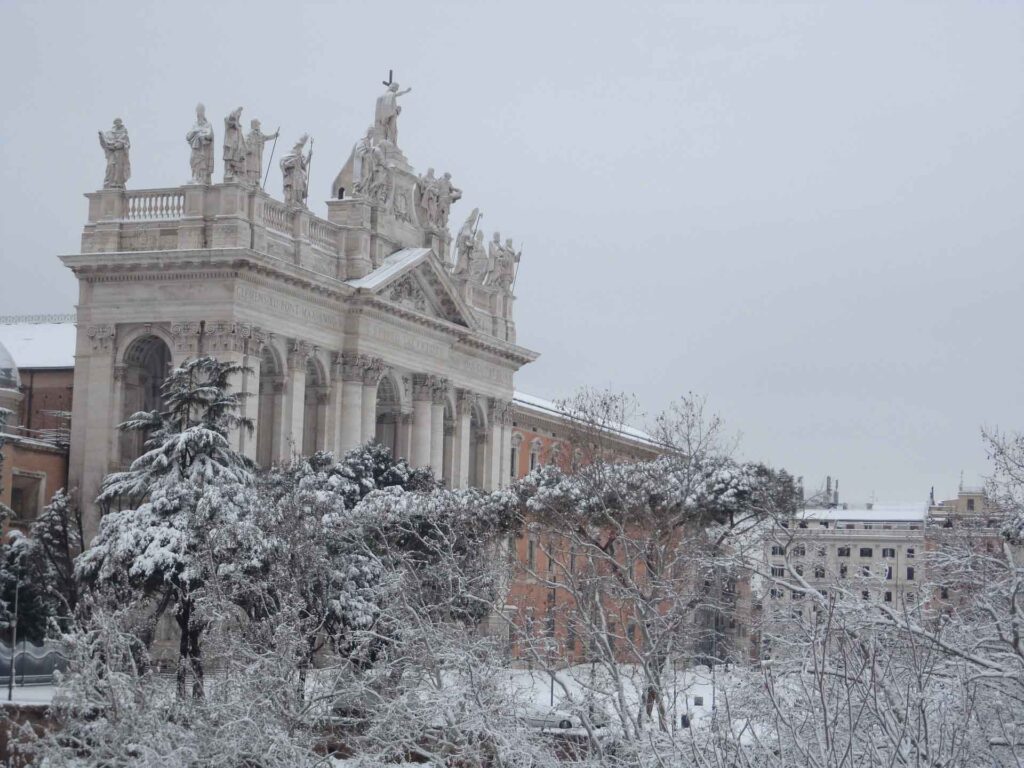 Allerta meteo per pioggia e vento nel Lazio. Rischio neve moderato 1