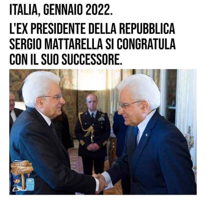 Sergio Mattarella, Presidente della Repubblica: tutti i meme sul successore di se stesso 8
