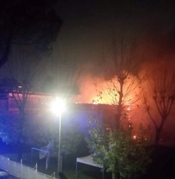 scuola incendio Torrevecchia