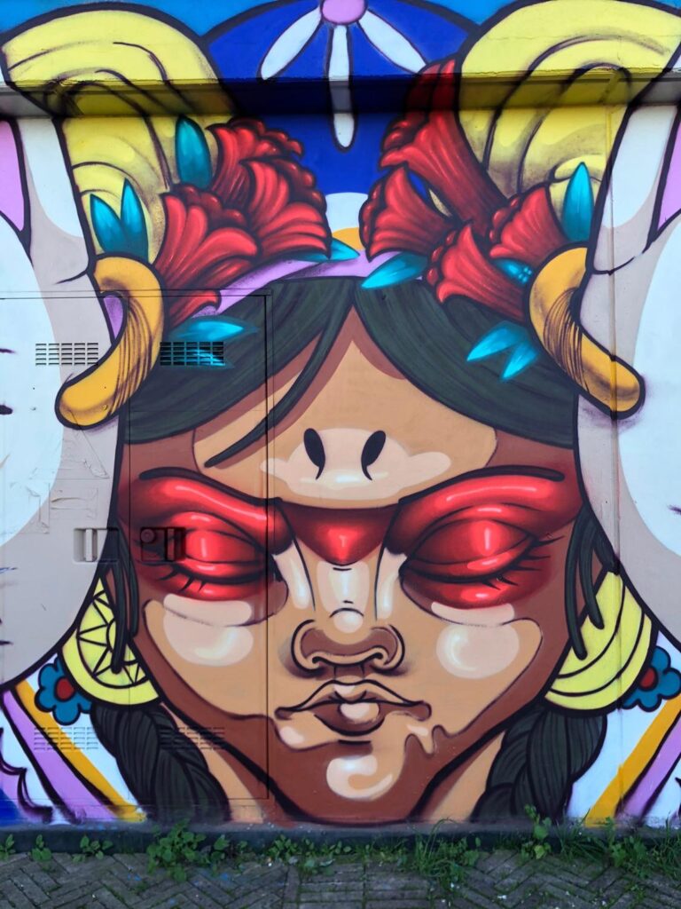 Fiumicino, a Le Pleiadi il fascino dei murales di Street Art For Rights 2