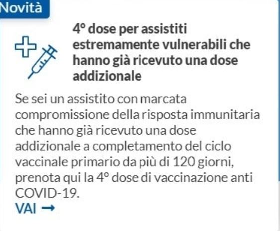 Bollettino Covid Lazio 24 febbraio: aperte le prenotazioni per la quarta dose ai soggetti vulnerabili 1