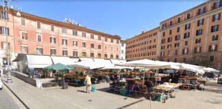 mercato piazza San Cosimato