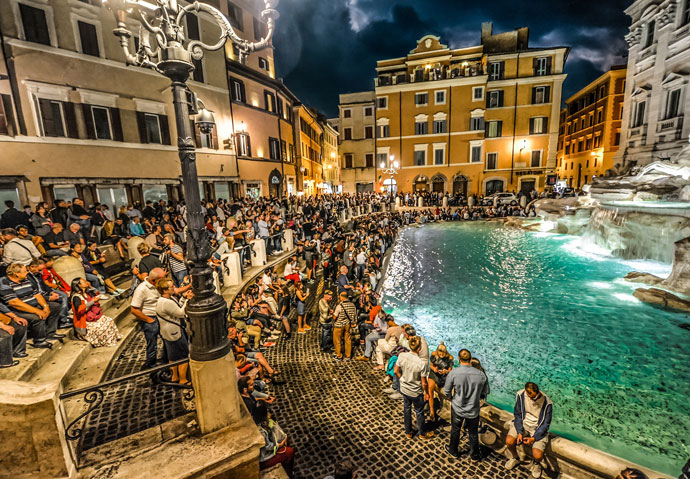 Roma, dove finisce l’acqua della Fontana di Trevi: la risposta vi sorprenderà 1