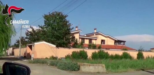 villa confiscata ai Fasciani