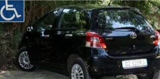 disabile auto rubata