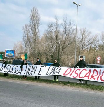 isola sacra protesta