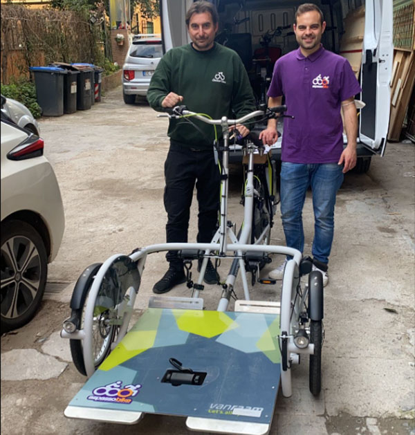 Con DoctorBike arriva per la prima volta a Roma la bici speciale per i disabili 1