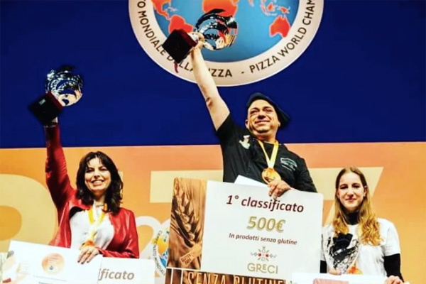 Fabio Alveti di Ardea è il nuovo Campione Mondiale di pizza senza glutine 1