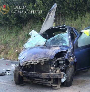 incidente mortale roma