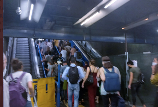 Guasto sulla Metro B: servizio interrotto sulla tratta Bologna-Jonio 1
