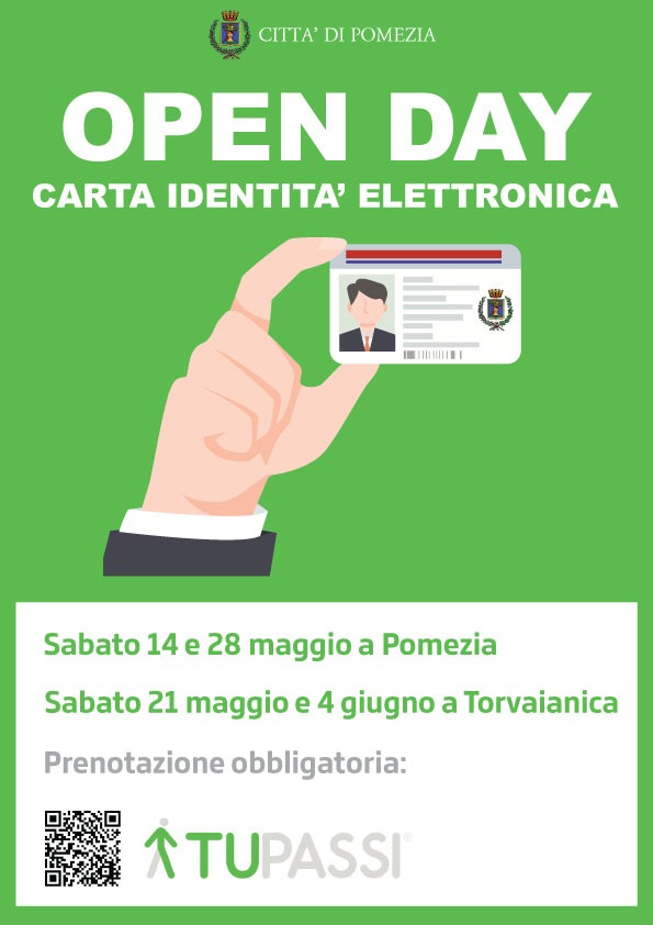 Open day per la carta di identità elettronica: quattro date a Pomezia 1