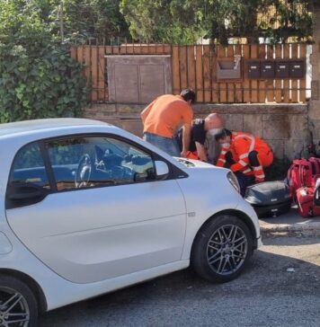 incidente acilia moto