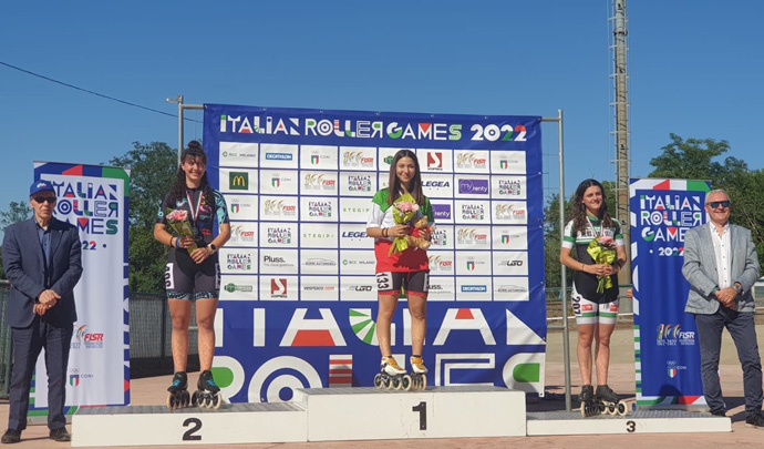 Elisa Folli e Giada Cavalli di Passoscuro, campionesse italiane di Pattinaggio Corsa su Strada 1