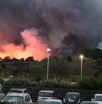 incendio Lipu porto Idroscalo