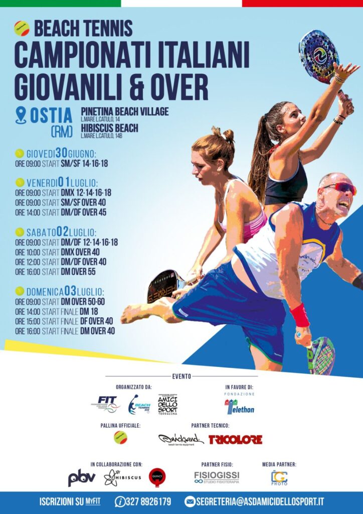 Il Beach Tennis sbarca a Ostia con i campionati italiani 1