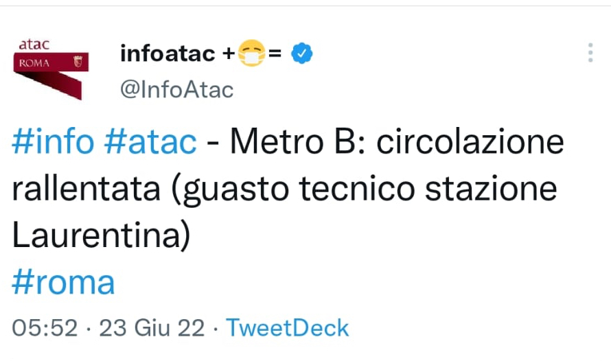 roma-lido metro b ritardi