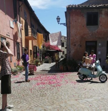 vespa ostia antica scene