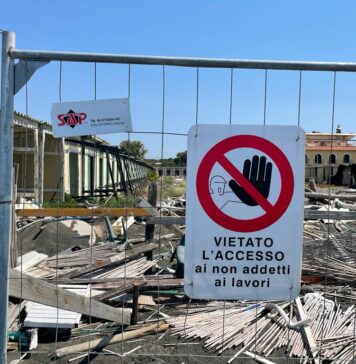 stabilimento La Casetta cantiere