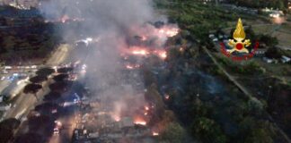 incendio centocelle