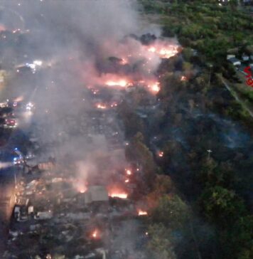 incendio centocelle