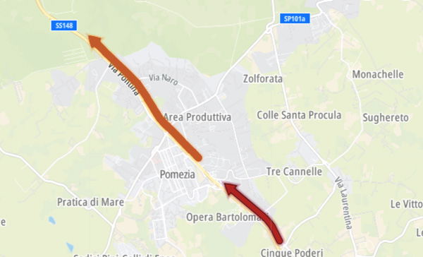 Incidente sulla Pontina: code di oltre due chilometri tra la Laurentina e Pomezia 1