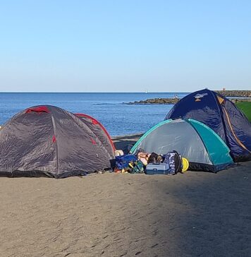 tende spiagge libere ostia