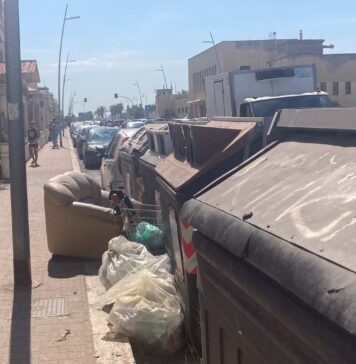 ostia lungomare discarica abusivi