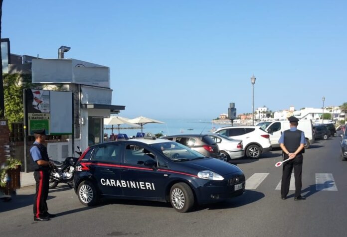 carabinieri passoscuro motosega