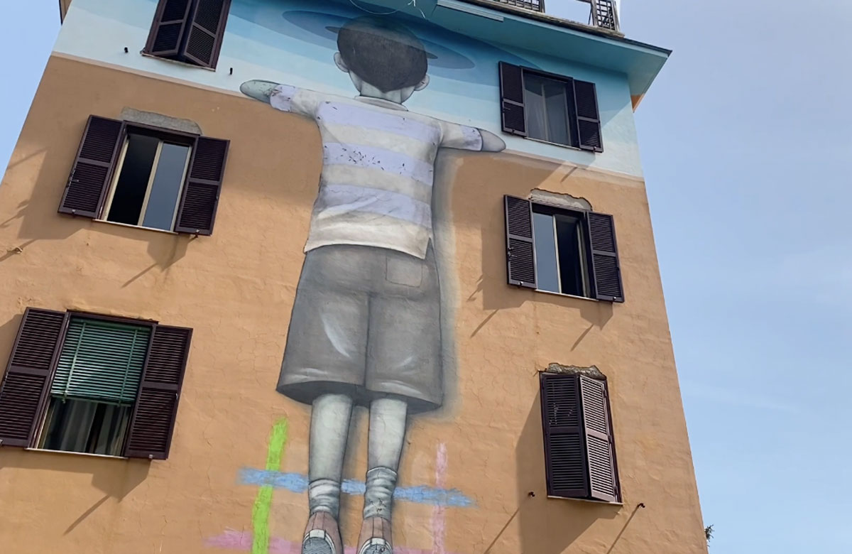 A Roma torna l'IPER Festival: 24 giorni di arte, performance fluviali e grandi concerti gratuiti 1 Tor_Marancia_Murales